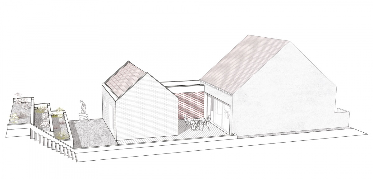 Réhabilitation et extension d'une maison d'habitation