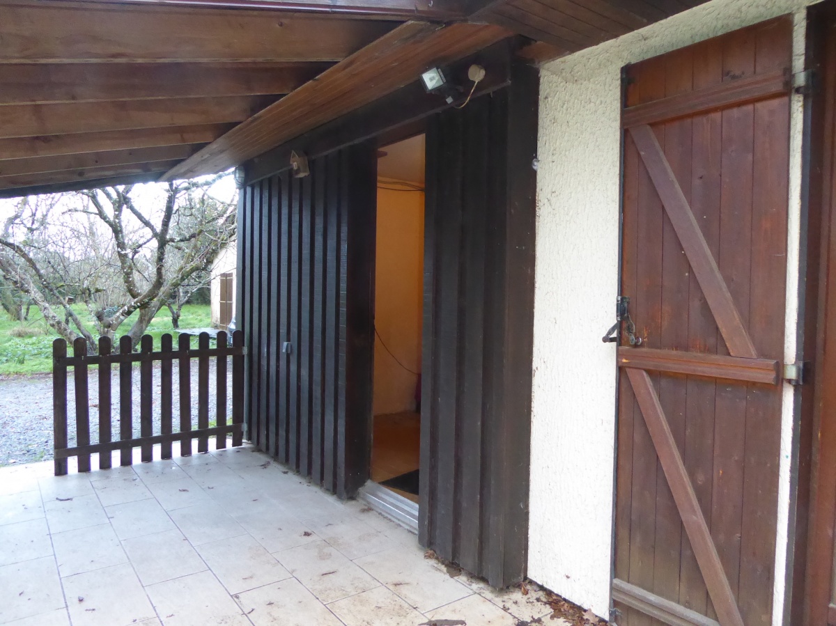 Ragencement et Extension dune maison en ossature bois : Etat des lieux 7. exterieur de la maison.JPG