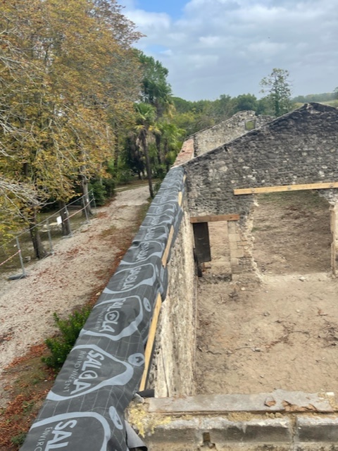 Am�nagement d'un espace Oenotouristique et logements agricoles - MARGAUX CANTENAC : Avant