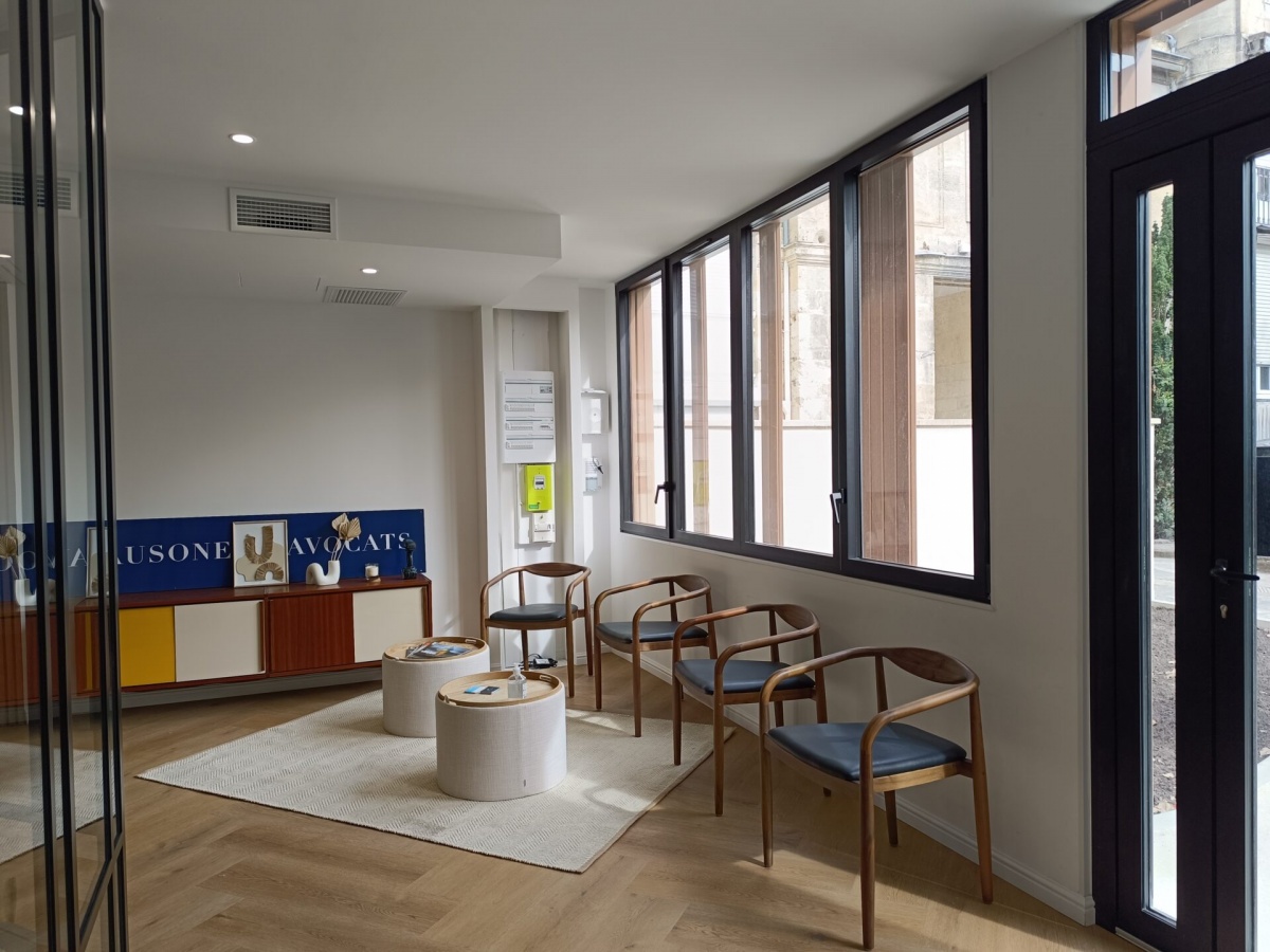 Am�nagement d'un cabinet d'avocats - BORDEAUX : f