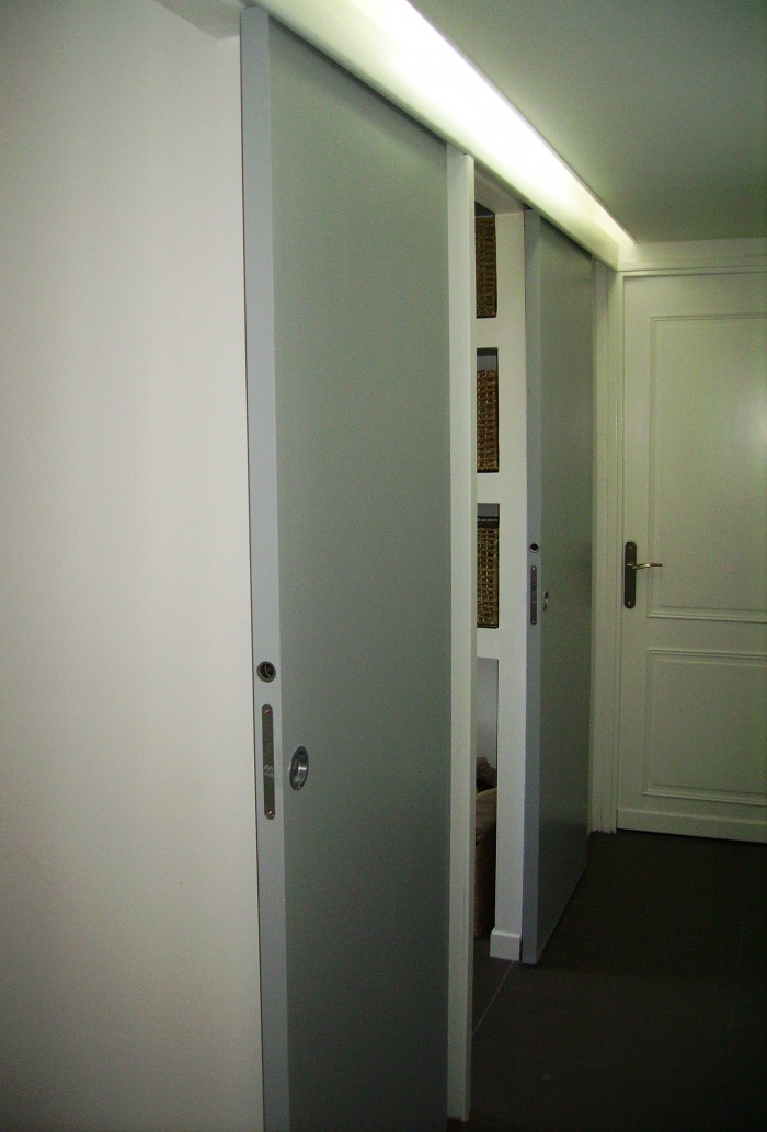 Ramnagement d'appartement : couloir + portes