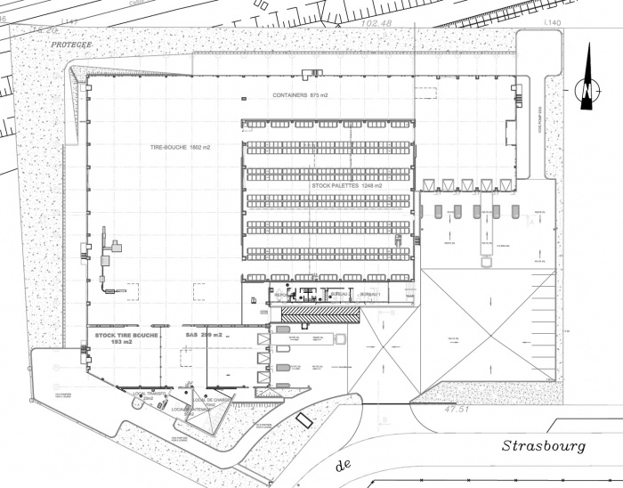 Chai dans le Bordelais : plan tgr Model (2 copier