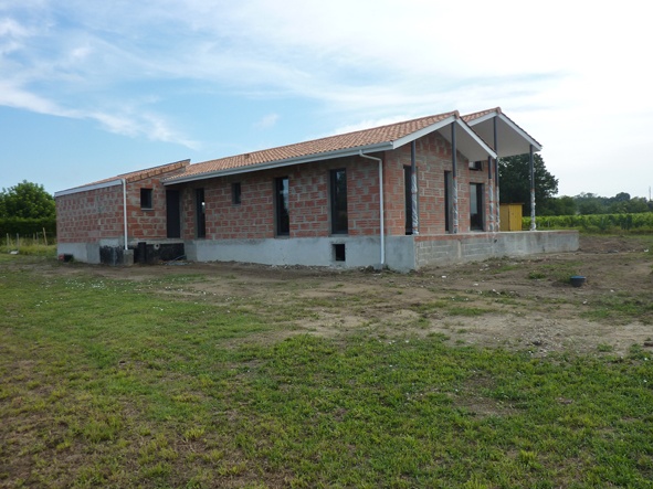 Maison individuelle BBC - ST ANDRE DE CUBZAC : CHANTIER