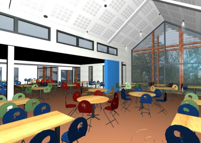 Restaurant Scolaire de Saint Andr des Eaux (44) : Illustration intrieure