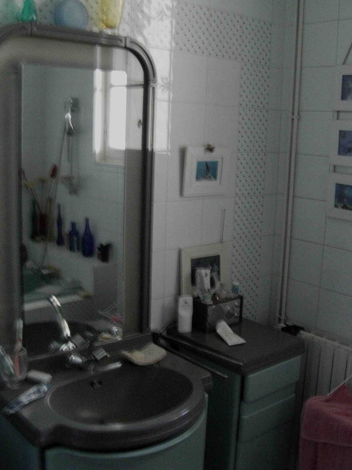 Rnovation d'une salle de bain : Vasque - Existant.JPG