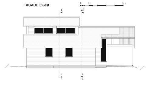 Maison individuelle             Jouhet : Faade Ouest