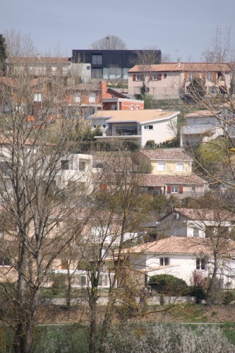 Maison Noire (de bton et d'acier) - Maison rsolument contemporaine au coeur de Lauzerville (31) : 28.03.12 003