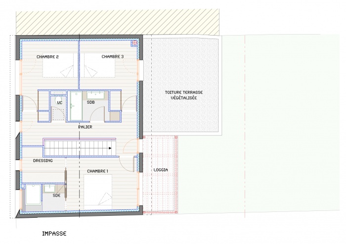 Villa nouvelle  Bordeaux Caudran 2014 : Sans titre-2