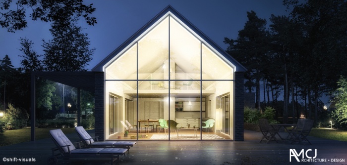 rénovation lourde d'une maison individuelle dans le morbihan