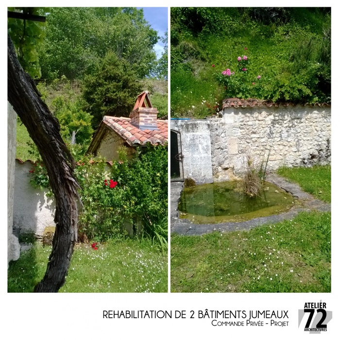 2 Volumes btis pour une maison : Pible C