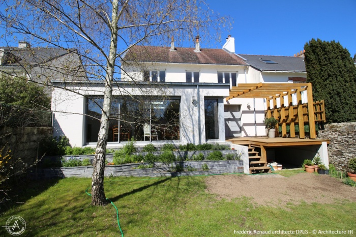 Extension d'une maison nantaise