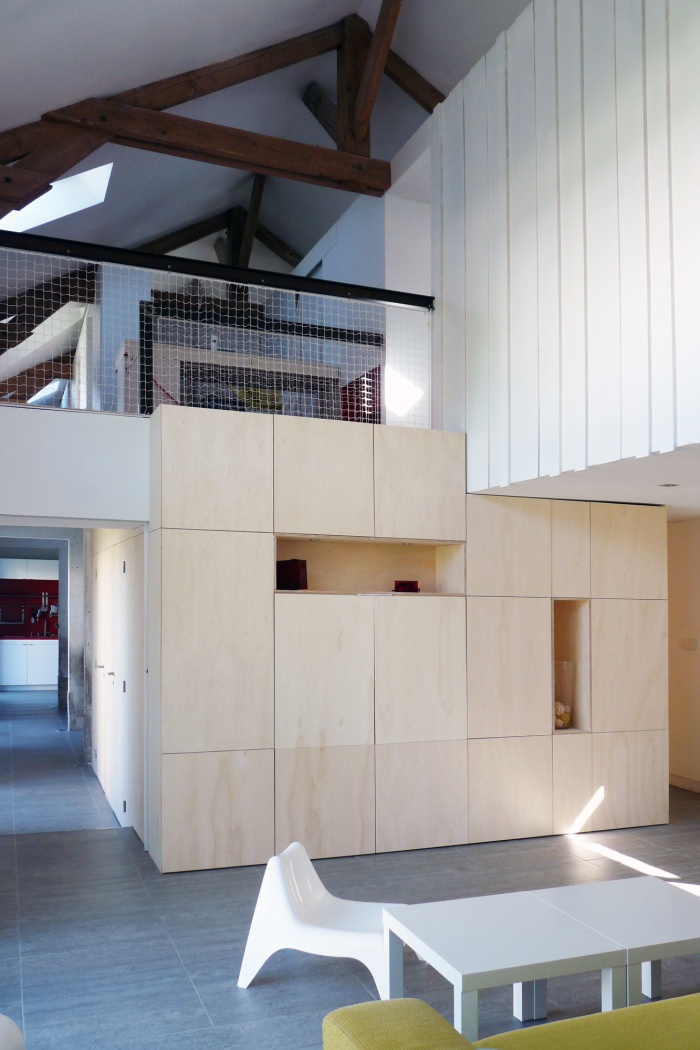 Réhabilitation d'une grange en maison d'habitation
