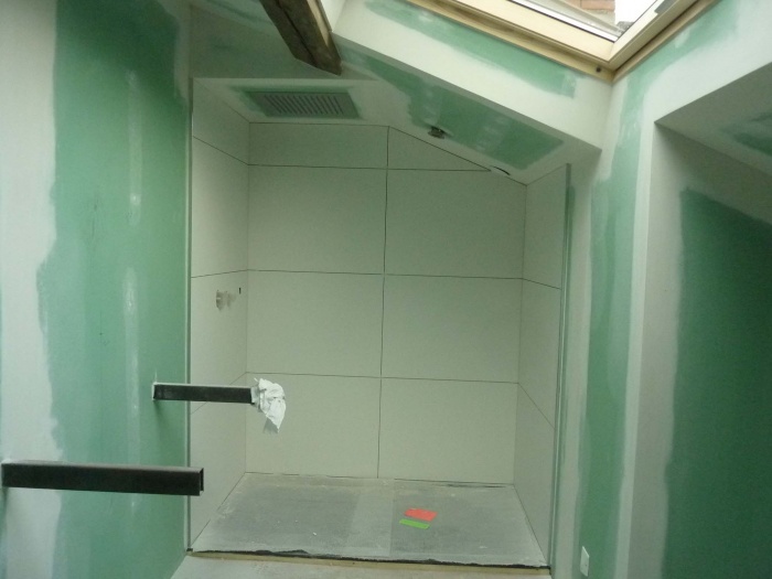 Rnovation complte d'une maison de ville : Salle d'eau R+2