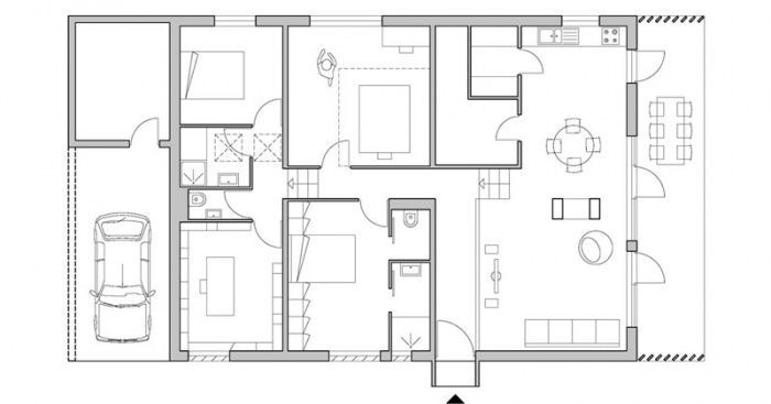 habitat en sous-bois cologique : plan-800