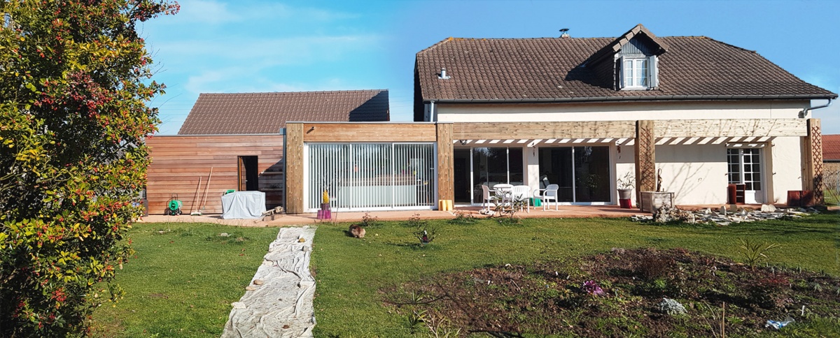 Maison M (rénovation et extension)