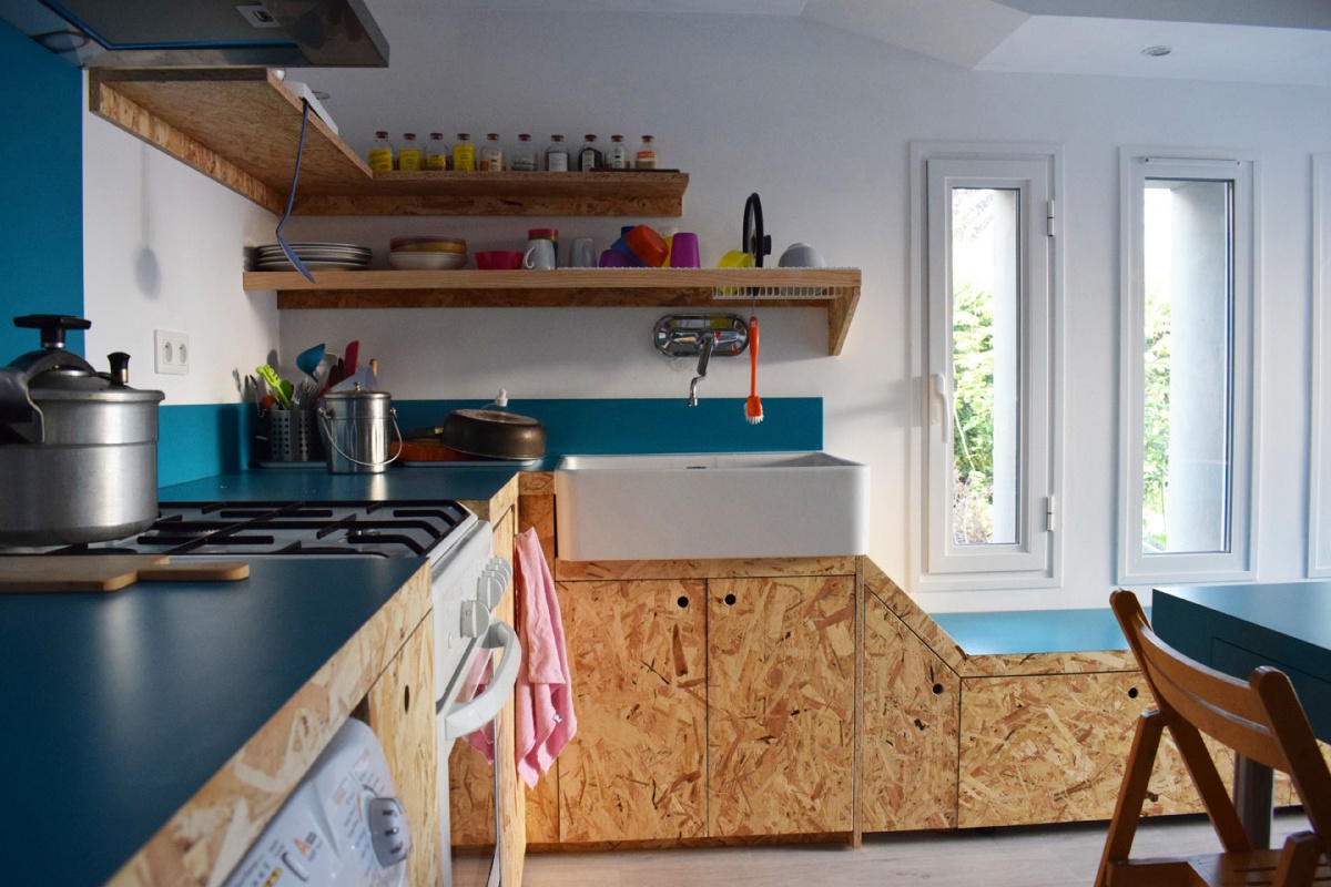 Rénovation et aménagement du garage en pièce de vie